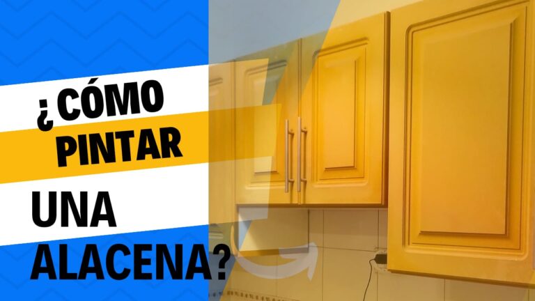 Como pintar una alacena de madera